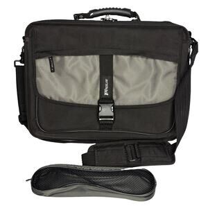 Targus Laptop Bag Expandable Adjustable Shoulder Strap Black Pockets School Gift